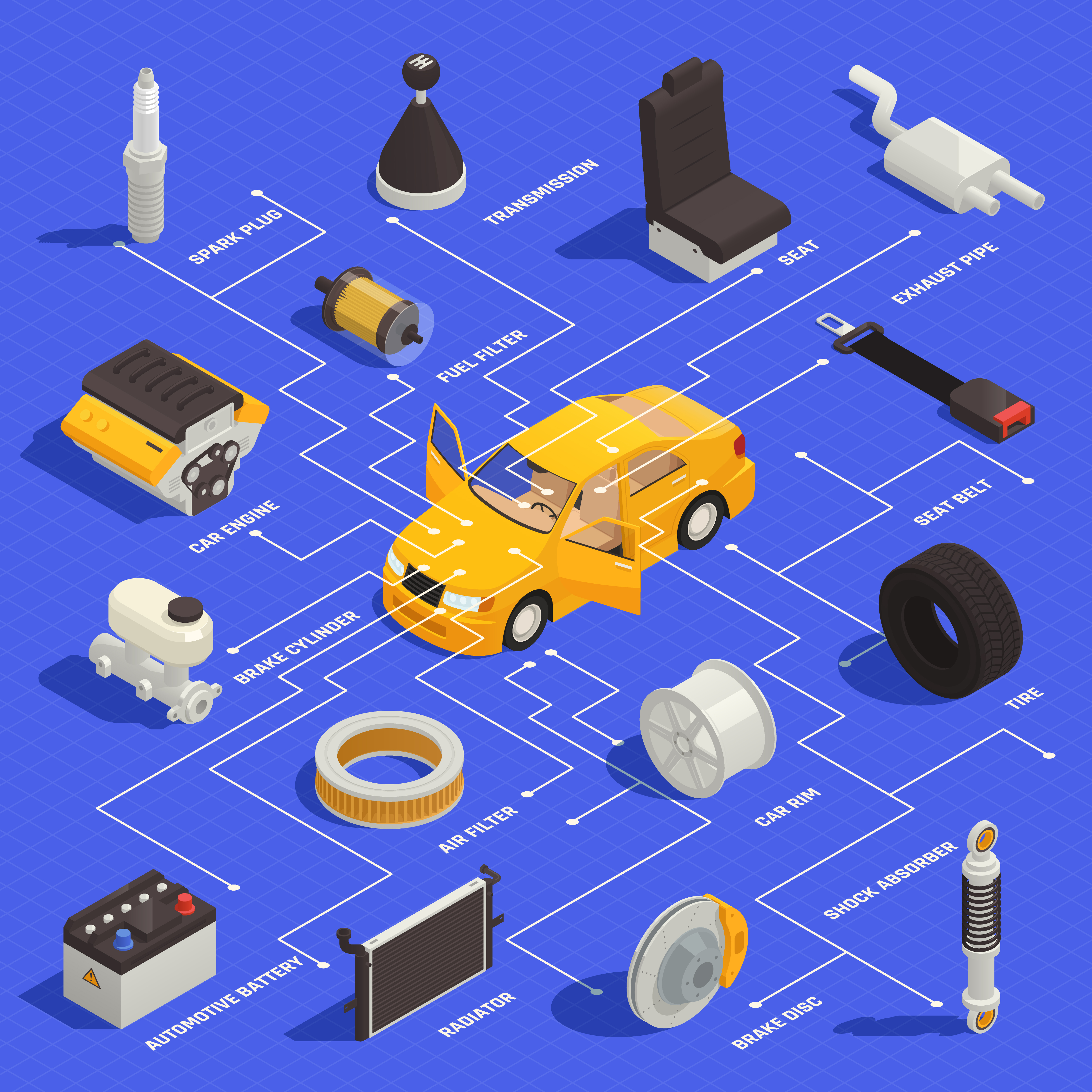 차산후 해부점검 대상 중고 차량 이미지